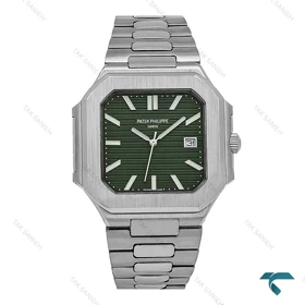 ساعت پتک فیلیپ Cubitus مردانه استیل صفحه سبز Patek-6934-G