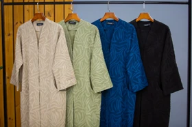 مانتو ژاکارد جیب هلال