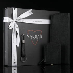 ست هدیه مردانه چرم یلسان رادمهر کد RDN-KIA-HRM-092