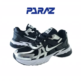 کفش اسپرت مردانه برند نایکی nike مدل وی تو کی V2K مشکی نقره ای کد 705