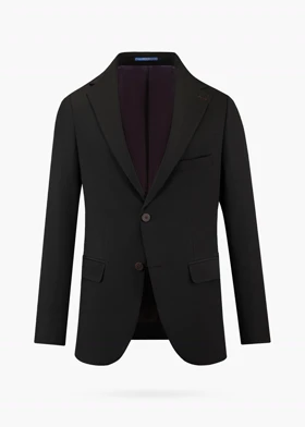 کت تک کژوال پارچه مورب مشکی