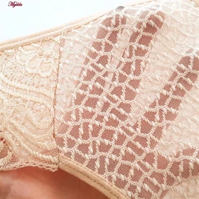 ست شورت و سوتین زنانه ماییلدا مدل فنردار هارنس کد 5165 رنگ کرم