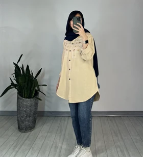 مانتو گلدوزی خوشه 1