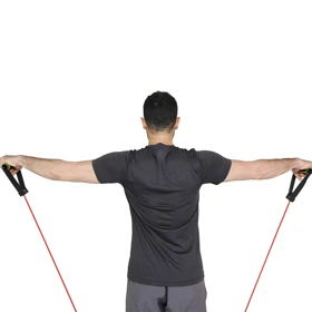 کش ورزشی CX قرمز تن زیب-سه منظوره-سختی 4 (سنگین)