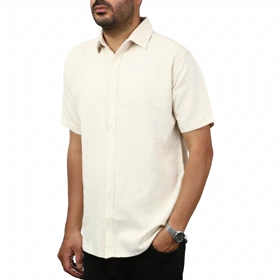 پیراهن آستین کوتاه بیسکوییتی سیزر مدل 151117912