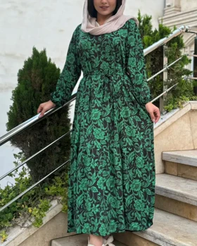 ساحلی فلور گل 7355 (مشکی گل سبز)