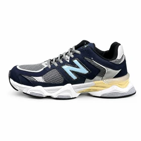 کفش کتانی بزرگ پا مدل نیوبالانس 9060 طوسی سرمه ای New Balance 9060