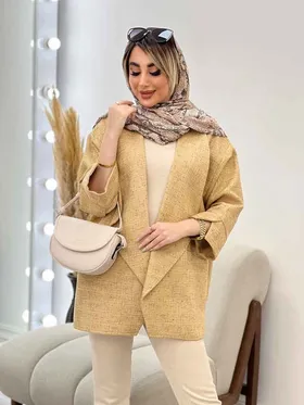مانتو دو جیب نما پایین هلال