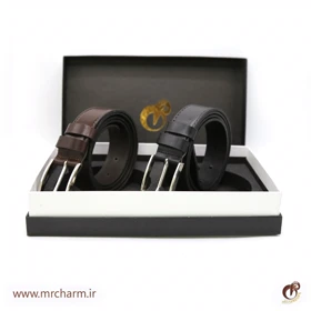 هدیه ست چرم کمربند مردانه mrc131-44