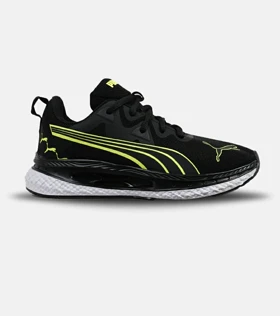 کفش کتانی ورزشی مردانه و زنانه مشکی سبز PUMA