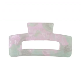 کلیپس زنانه مدل مستطیل رنگی