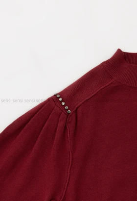 بلوز بافت سرآستین ساچمه وارداتی کد1004586