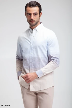 پیراهن مردانه لینن NATURAL TOUCH