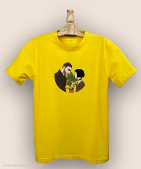 تیشرت مردانه و زنانه طرح لئون کد 974