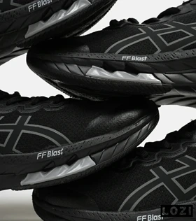 کفش کتانی مردانه مشکی ASICS GORETEX