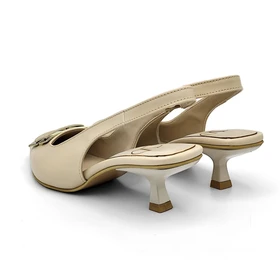 کفش مجلسی زنانه پاشنه‌دار 3 سانت مدل 400341 _ sandal valentino