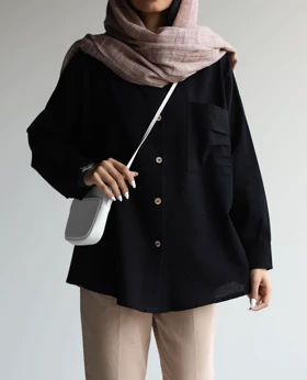 شومیز Black freddo