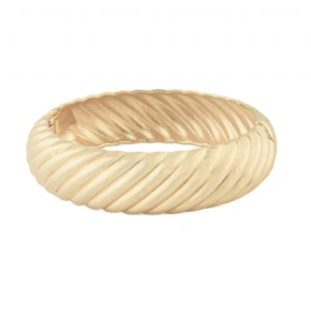 دستبند زنانه مدل شیار دار