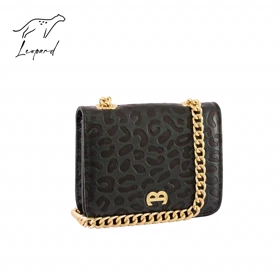 کیف زنانه مدل F121 (سبز تیره لِپرد)