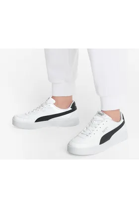 کفش ورزشی پیاده روی راحت روزانه زنانه سفید PUMAxWHT