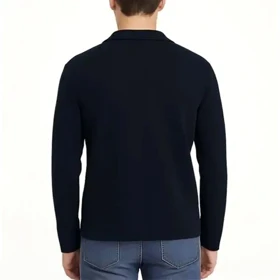 ژاکت بافت اورسایز مردانه - 03242511