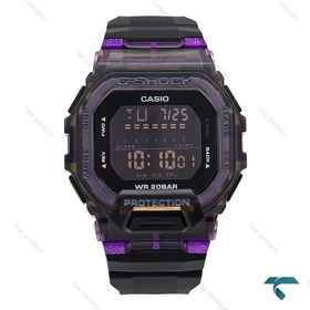 ساعت مچی کاسیو جی شاک GB200 مردانه مشکی بنفش Gshock-6560-G