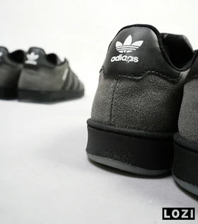 کفش کتانی مردانه طوسی مشکی ADIDAS Campus