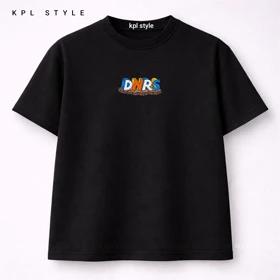 تیشرت باکسی صد درصد پنبه طرح DNRS | دوخت تمیز و مقاوم | کد 1406