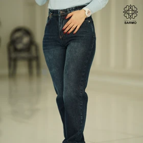 شلوار جین زنانه مدل راسته -S1