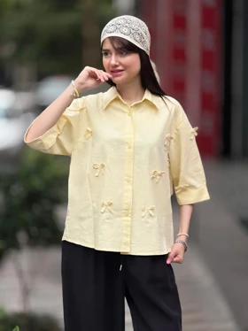 شومیز باکسی ویکتوریا (پاپیون)