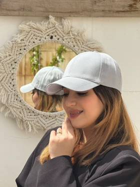کلاه کپ کتان ساده،شاااارژ شد