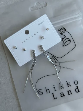 پک گوشواره لوزی