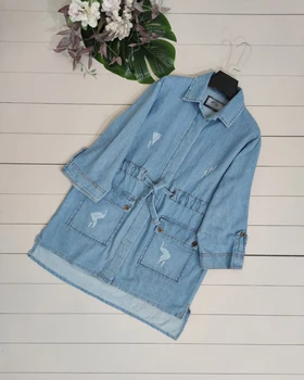 تونیک مانتویی جین