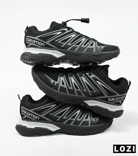کفش کتانی مشکی طوسی Salomon X ULTRA