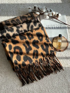 بیگ اسکارف فوتر پلنگی کد 400