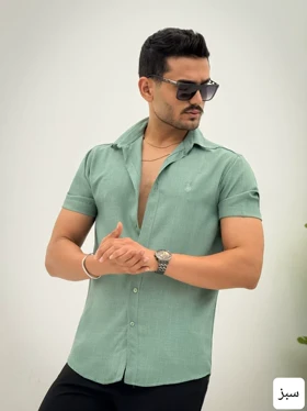 پیراهن مردانه کوتاه پلو_کد4259
