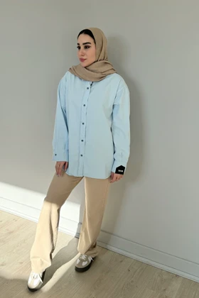 شومیز کتان نخ بیسیک