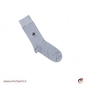 جوراب تمام نخ ساده ساق بلند mrc521