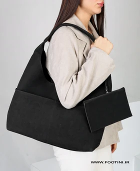 کیف زنانه جیر بزرگ دوجیب 220 AM