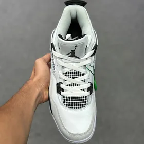 جردن 4 سفید مشکی Nike Air Jordan