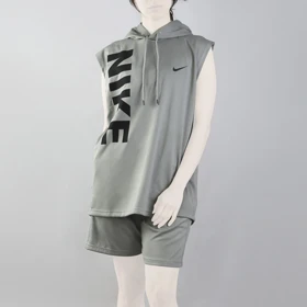 ست رکابی و شلوارک اسپرت نایک مدل HS-Dri Fit-A09 طوسی روشن