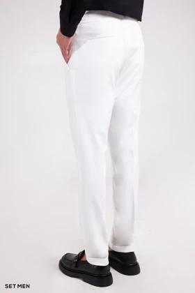 شلوار پارچه ای مردانه کمر پهن ایتالیایی