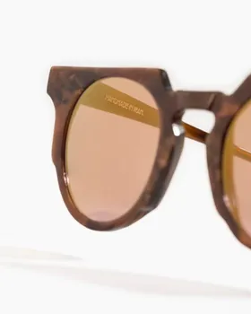 عینک آفتابی مدل eometric brown برند لیلاژ Lilage