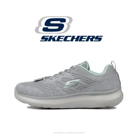 کتانی زنانه اسکچرز طوسی روشن - Skechers Skech-Knit L.Grey