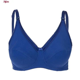 سوتین شیردهی لاکرا لین مدل بدون فنر آبی کد 4680-509