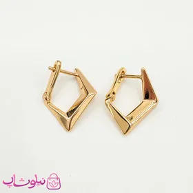 گوشواره زنانه ژوپینگ طرح ضلعدار