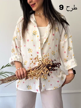 مانتو دبل فیس شکوفه