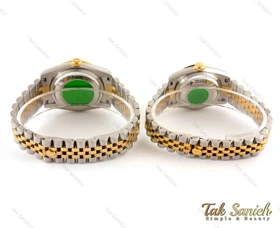 ساعت رولکس ست طلایی سیلور صفحه صدف Rolex-3636-S