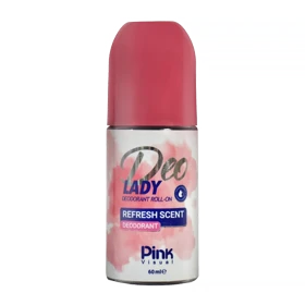 مام رول ویژه Duo Lady Pink پینک ویژوال حجم 60 میلی لیتر - رایحه بامبو آلوئه ورا