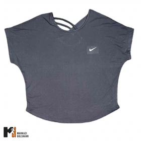 تیشرت زنانه نایک پارچه فلامنت کد 4045